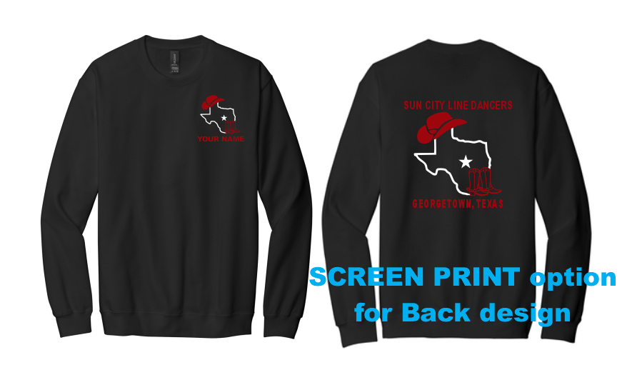 Sun City Line Dancers Unisex Fit Sweatshirt