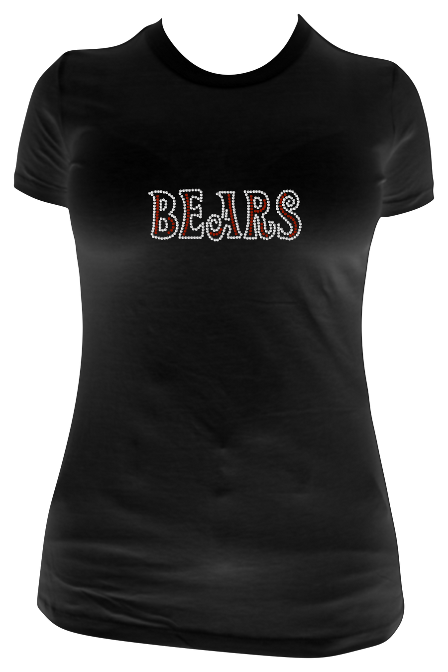 Bears Action Font Rhinestone Transfer T275