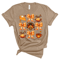 Thanksgiving Coquette Tee HTV082