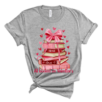Booked on Valentines Tee VD260019