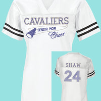 College Park Cavaliers Cheer MOM Rhinestone Jersey