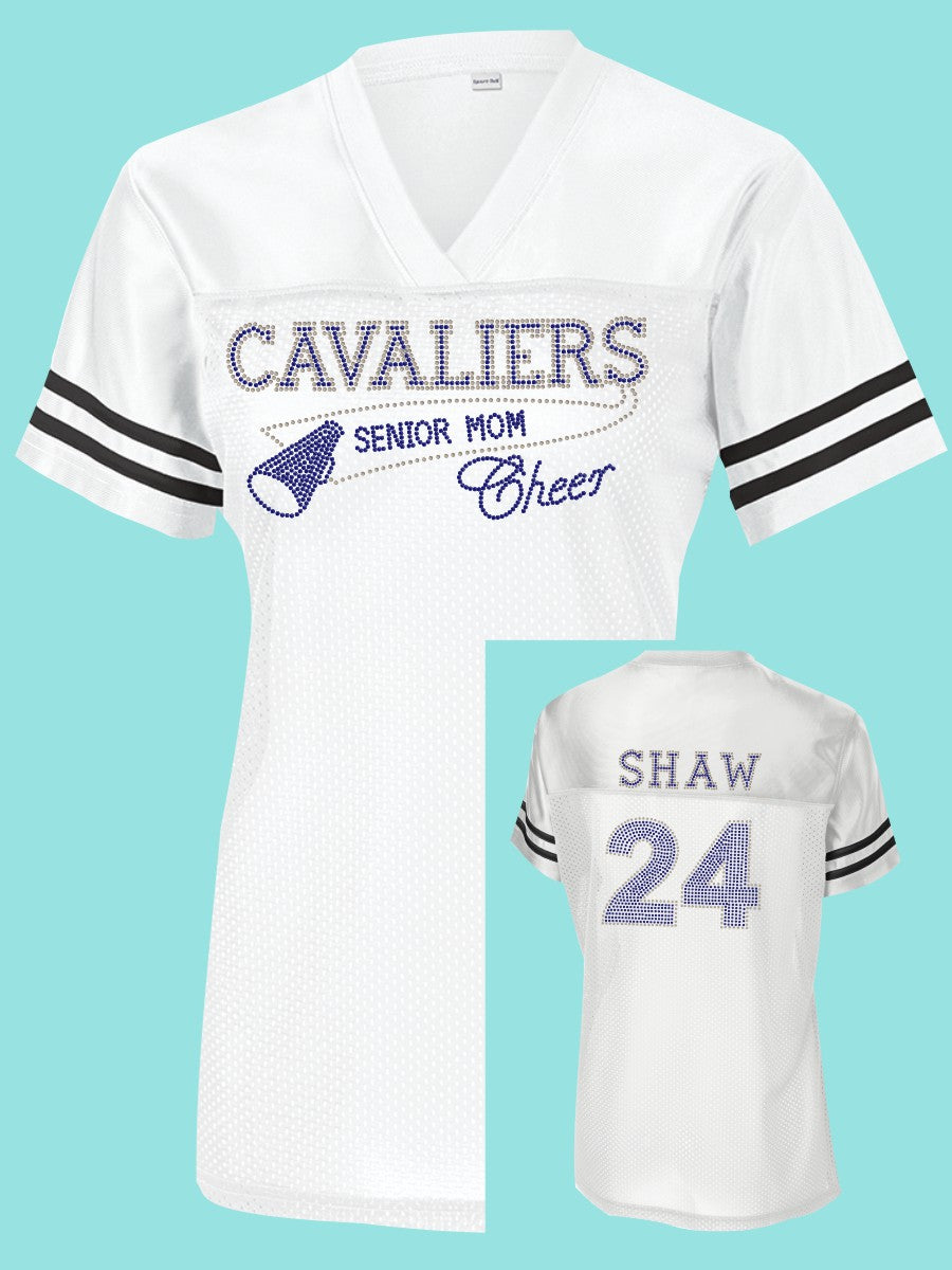 College Park Cavaliers Cheer MOM Rhinestone Jersey