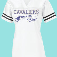 College Park Cavaliers Cheer MOM Rhinestone Jersey