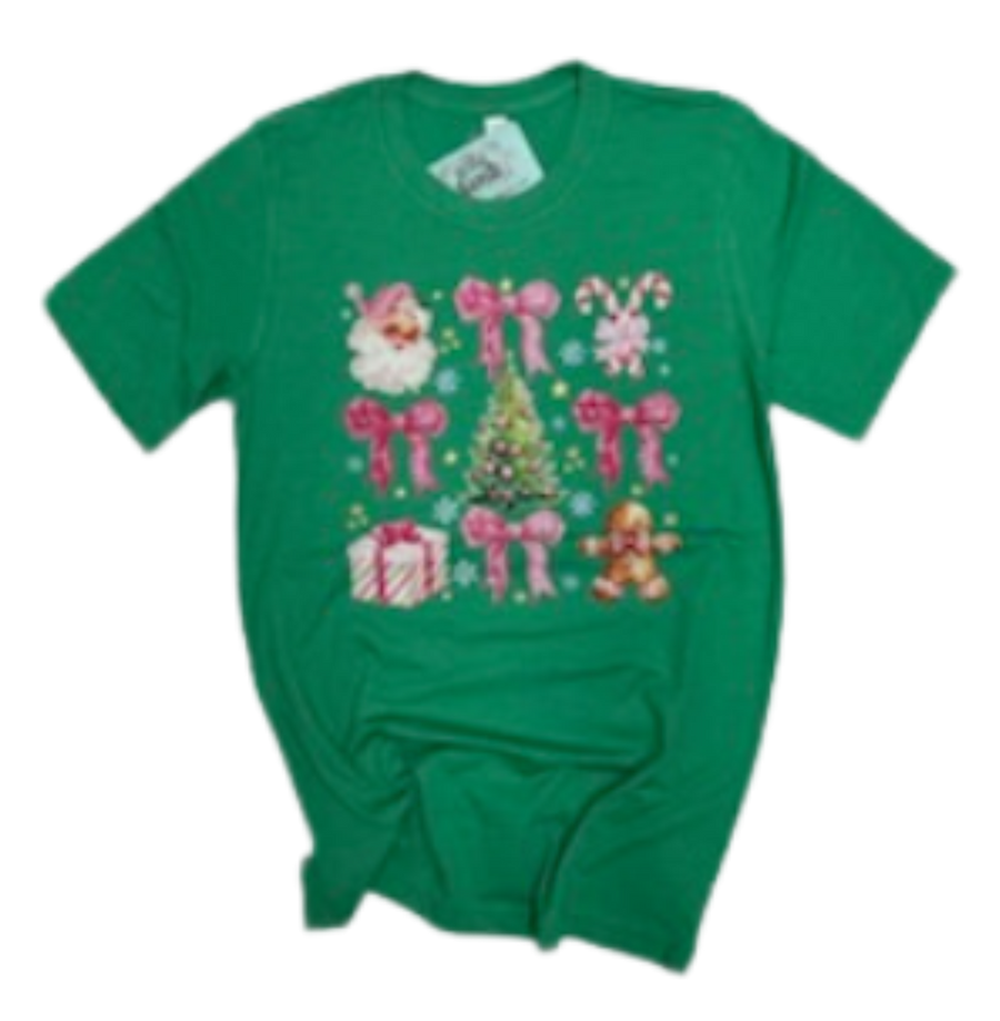 Christmas Coquette Tee HV200