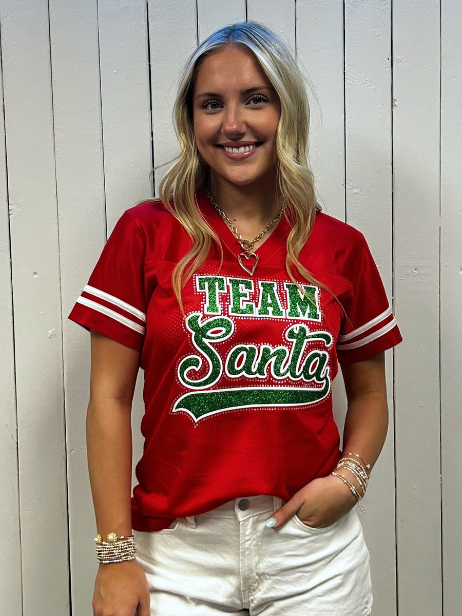Team Santa Adult Jersey HV053 – The Crystal Ranch