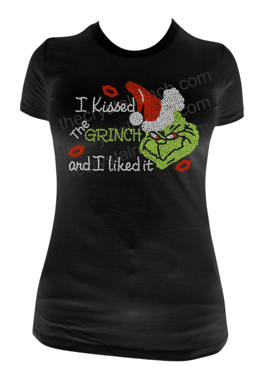 I Kissed The Rhinestone Transfer H197