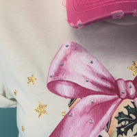 Pink Christmas Boots HV221