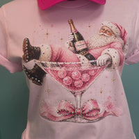Pink Champagne Santa HV242