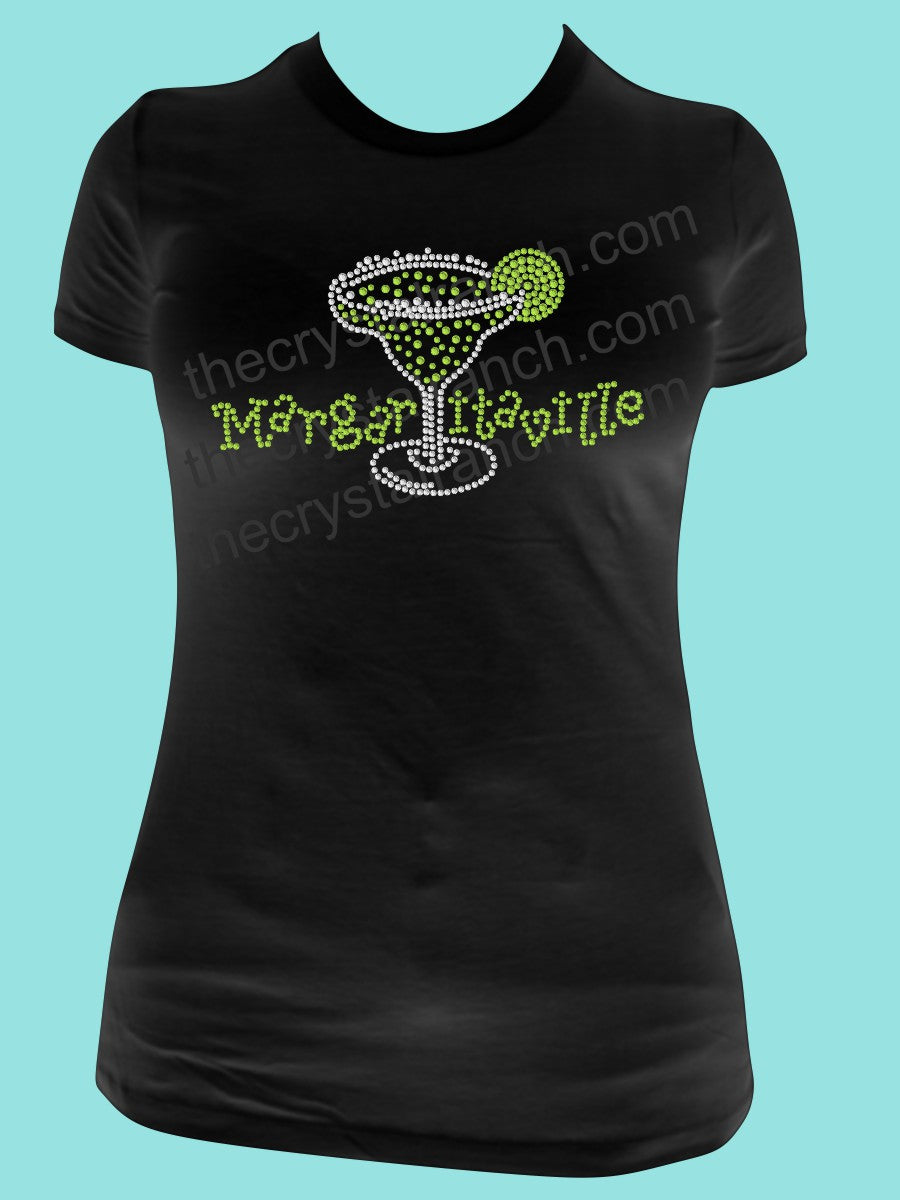 Margaritaville Rhinestone Transfer