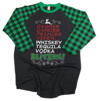 Dasher Dancer Prancer Vixen Whiskey Tequila Vodka Blitzen! HV069