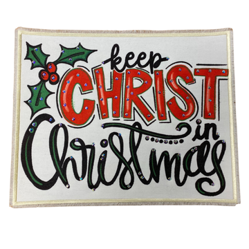 Keep Christ in Christmas Patch