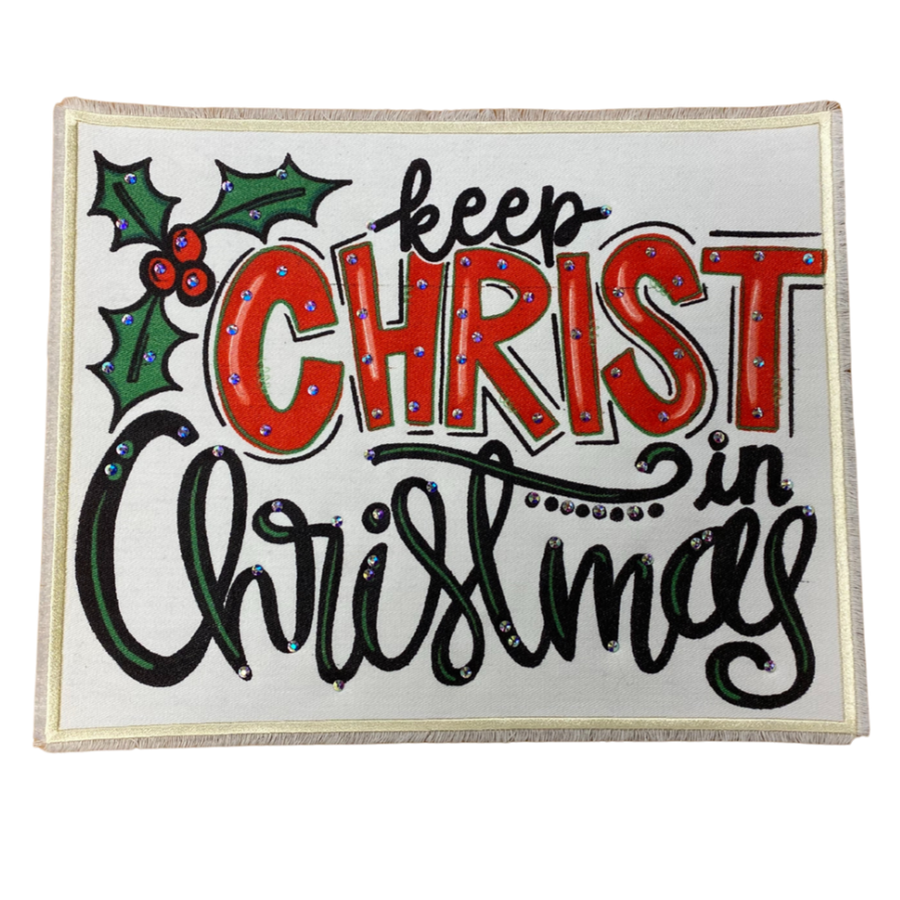 Keep Christ in Christmas Patch
