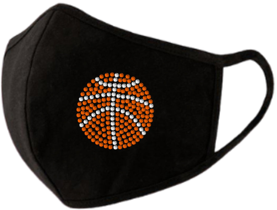 Sports Rhinestone Face Mask