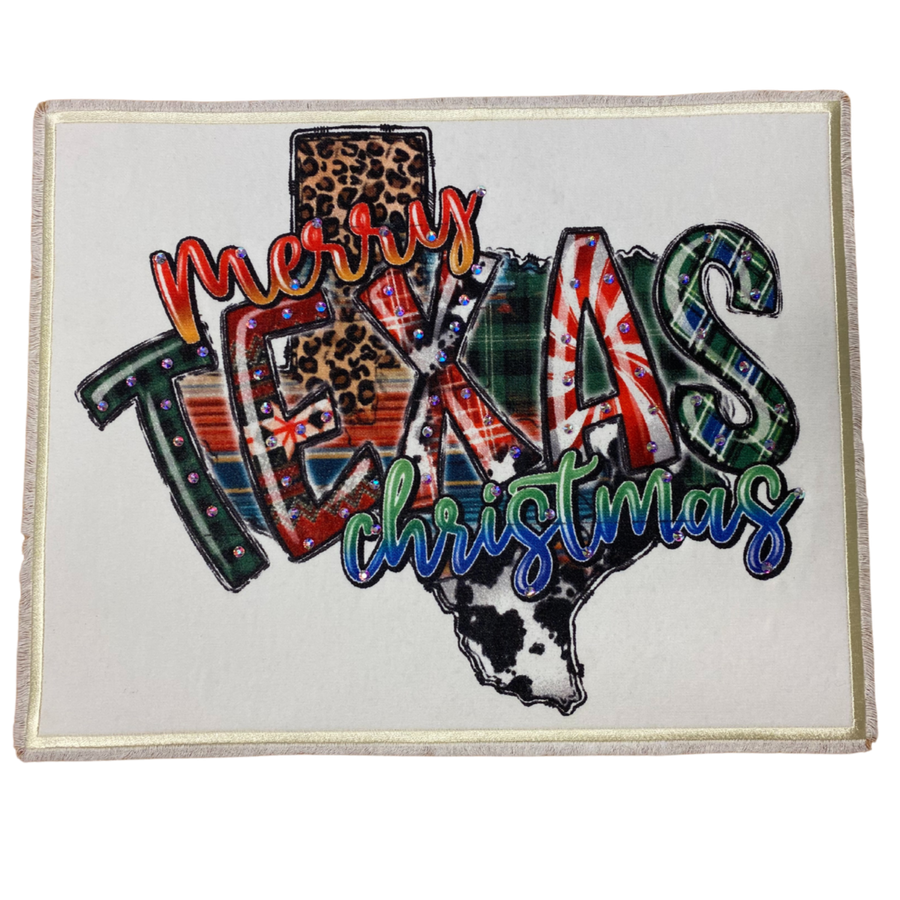 Merry Texas Christmas Patch